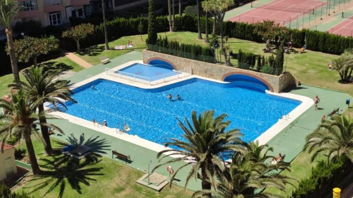 Estudio Torrox Playa- Vistas Al Mar Y Piscina Eksteriør bilde